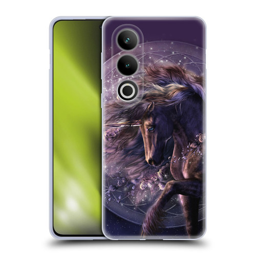 Laurie Prindle Fantasy Horse Chimera Black Rose Unicorn Soft Gel Case for OPPO OnePlus Ace 3V 5G