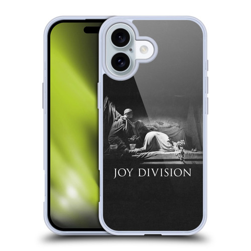 Joy Division Graphics Closer Soft Gel Case for Apple iPhone 16