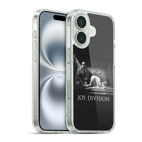 Joy Division Graphics Closer Soft Gel Case for Apple iPhone 16 & MagSafe