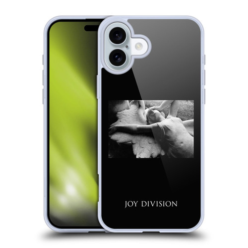 Joy Division Graphics Love Will Tear Us Apart Soft Gel Case for Apple iPhone 16 Plus