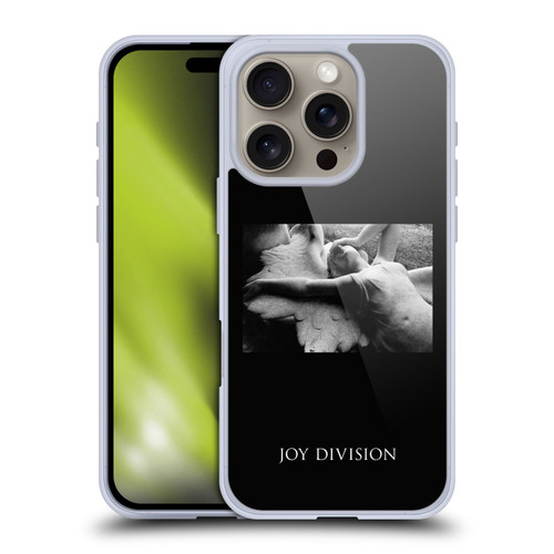 Joy Division Graphics Love Will Tear Us Apart Soft Gel Case for Apple iPhone 16 Pro