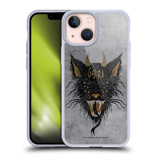 Gojira Graphics Six-Eyed Beast Soft Gel Case for Apple iPhone 13 Mini