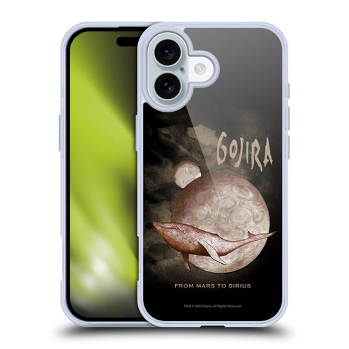 Gojira Graphics From Mars to Sirus Soft Gel Case for Apple iPhone 16