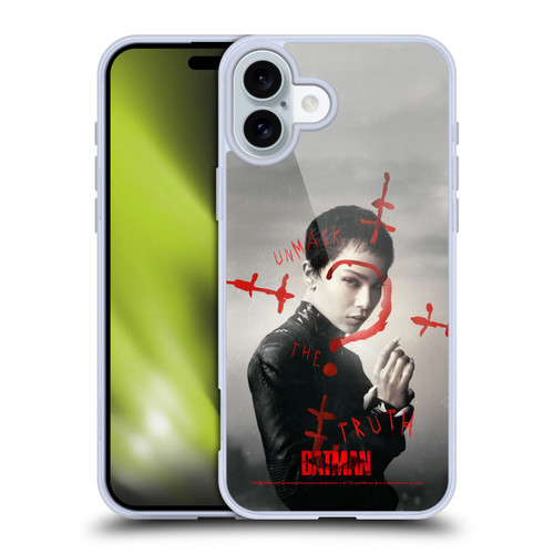 The Batman Posters Catwoman Unmask The Truth Soft Gel Case for Apple iPhone 16 Plus