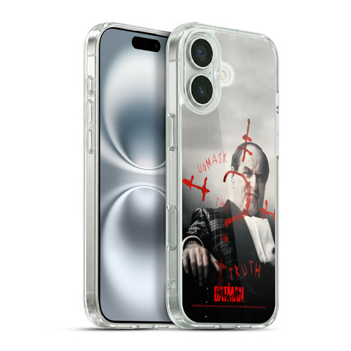 The Batman Posters Penguin Unmask The Truth Soft Gel Case for Apple iPhone 16 Plus & MagSafe