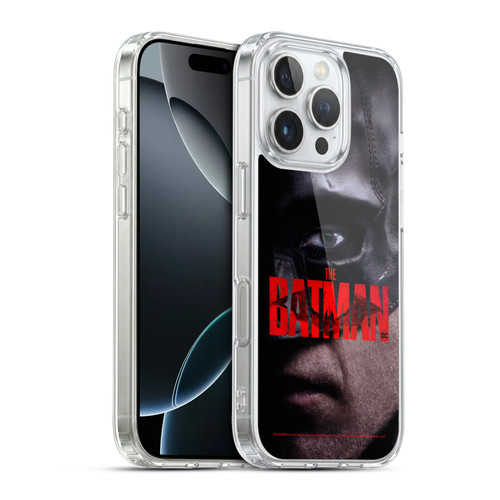 The Batman Posters Close Up Soft Gel Case for Apple iPhone 16 Pro & MagSafe