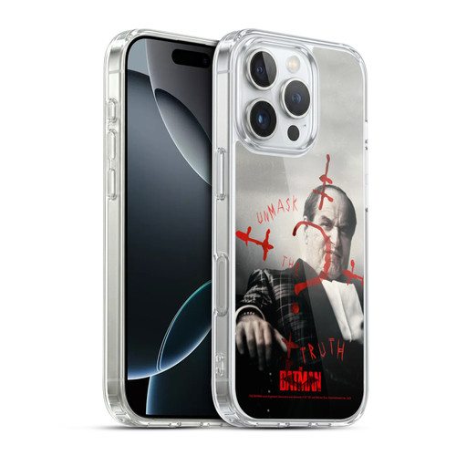 The Batman Posters Penguin Unmask The Truth Soft Gel Case for Apple iPhone 16 Pro & MagSafe