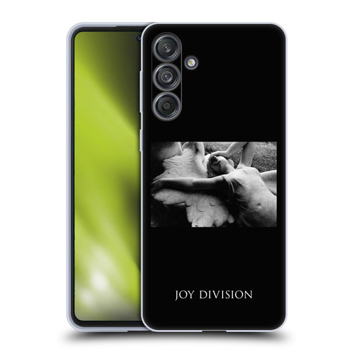 Joy Division Graphics Love Will Tear Us Apart Soft Gel Case for Samsung Galaxy M55 5G