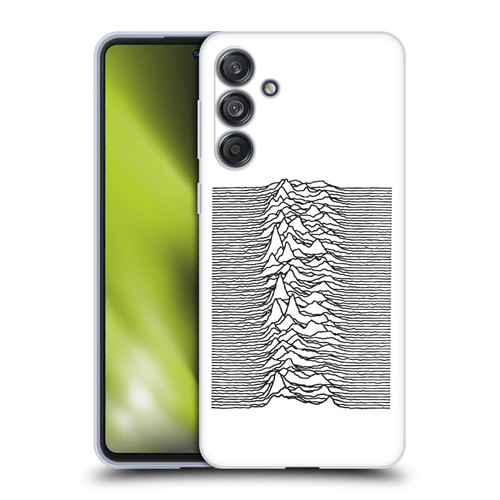 Joy Division Graphics Pulsar Waves Soft Gel Case for Samsung Galaxy M55 5G