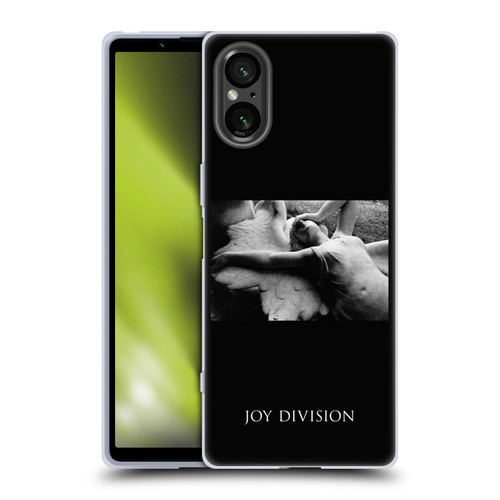 Joy Division Graphics Love Will Tear Us Apart Soft Gel Case for Sony Xperia 5 V 5G