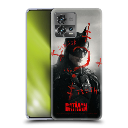 The Batman Posters Unmask The Truth Soft Gel Case for Motorola Moto Edge 30 Fusion