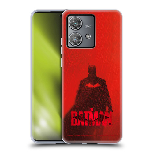 The Batman Posters Red Rain Soft Gel Case for Motorola Edge 40 Neo 5G