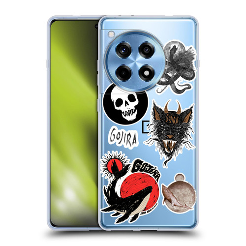 Gojira Graphics Sticker Print Soft Gel Case for OPPO OnePlus Ace 3 5G