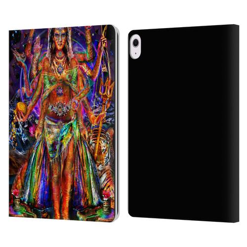 Jumbie Art Gods and Goddesses Pavarti Leather Book Wallet Case Cover For Apple iPad Air 13 2024
