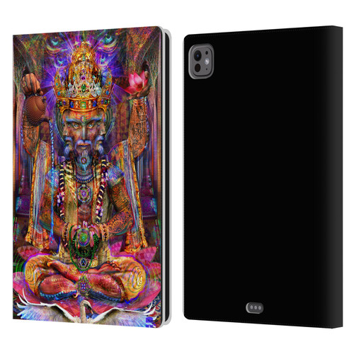 Jumbie Art Gods and Goddesses Brahma Leather Book Wallet Case Cover For Apple iPad Pro 11 M4 2024