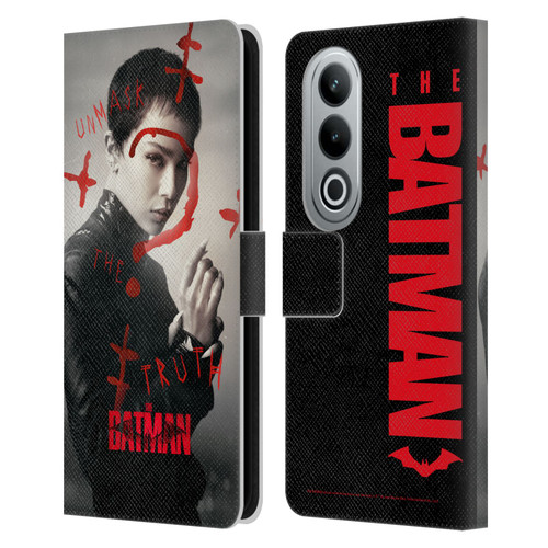 The Batman Posters Catwoman Unmask The Truth Leather Book Wallet Case Cover For OPPO OnePlus Ace 3V 5G