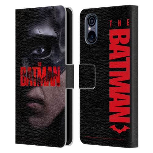 The Batman Posters Close Up Leather Book Wallet Case Cover For Sony Xperia 5 V 5G