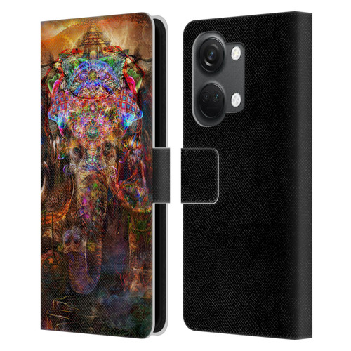 Jumbie Art Gods and Goddesses Ganesha Leather Book Wallet Case Cover For OnePlus Nord 3 5G