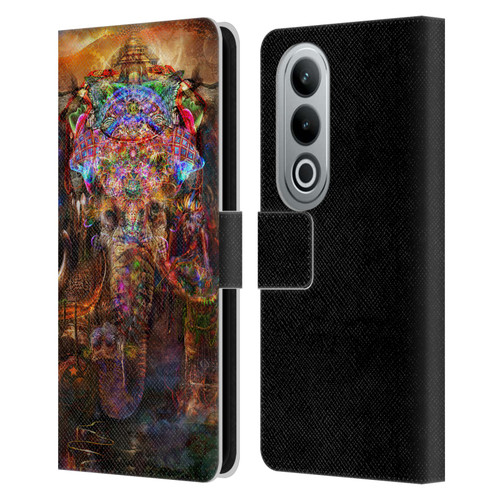 Jumbie Art Gods and Goddesses Ganesha Leather Book Wallet Case Cover For OPPO OnePlus Ace 3V 5G