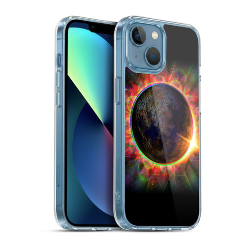 Jumbie Art Visionary Eclipse Soft Gel Case for Apple iPhone 13 Mini & MagSafe