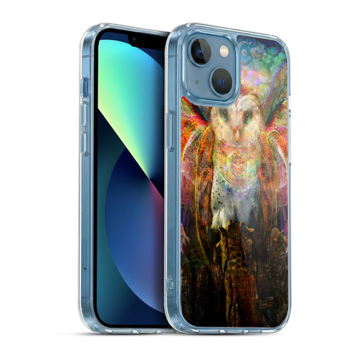 Jumbie Art Visionary Owl Soft Gel Case for Apple iPhone 13 Mini & MagSafe