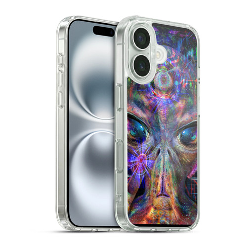 Jumbie Art Visionary Alien Soft Gel Case for Apple iPhone 16 & MagSafe