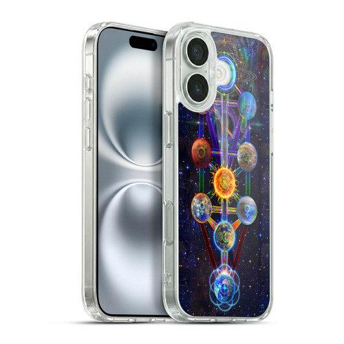 Jumbie Art Visionary Tree Of Life Soft Gel Case for Apple iPhone 16 Plus & MagSafe