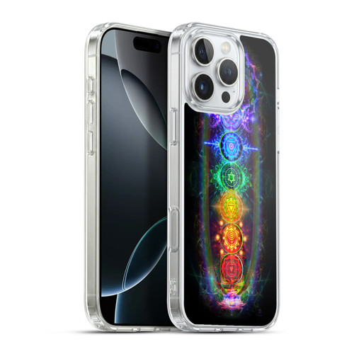 Jumbie Art Visionary Chakras Soft Gel Case for Apple iPhone 16 Pro Max & MagSafe