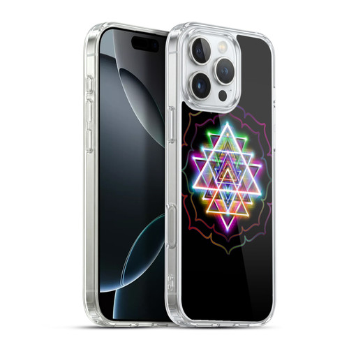 Jumbie Art Visionary Sri Yantra Soft Gel Case for Apple iPhone 16 Pro Max & MagSafe