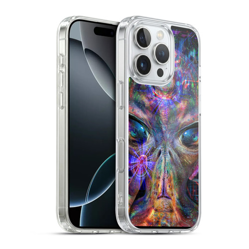 Jumbie Art Visionary Alien Soft Gel Case for Apple iPhone 16 Pro & MagSafe