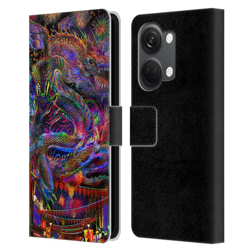 Jumbie Art Visionary Dragon Leather Book Wallet Case Cover For OnePlus Nord 3 5G