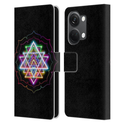 Jumbie Art Visionary Sri Yantra Leather Book Wallet Case Cover For OnePlus Nord 3 5G