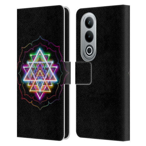 Jumbie Art Visionary Sri Yantra Leather Book Wallet Case Cover For OPPO OnePlus Ace 3V 5G