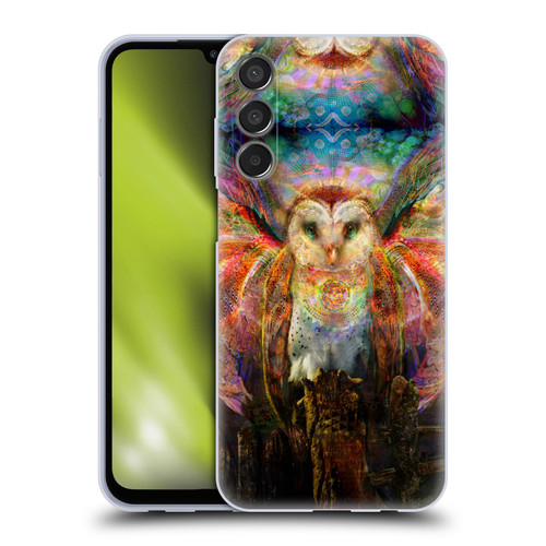 Jumbie Art Visionary Owl Soft Gel Case for Samsung Galaxy M15/F15 5G