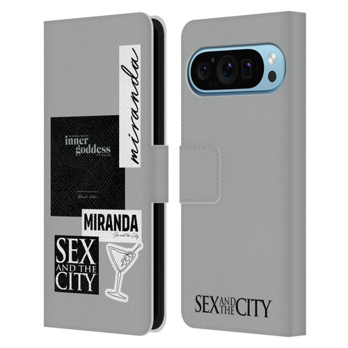 Sex and The City: Television Series Characters Inner Goddess Miranda Leather Book Wallet Case Cover For Google Pixel 9 / Pixel 9 Pro