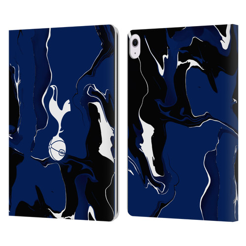 Tottenham Hotspur F.C. Badge Marble Leather Book Wallet Case Cover For Apple iPad Air 13 2024