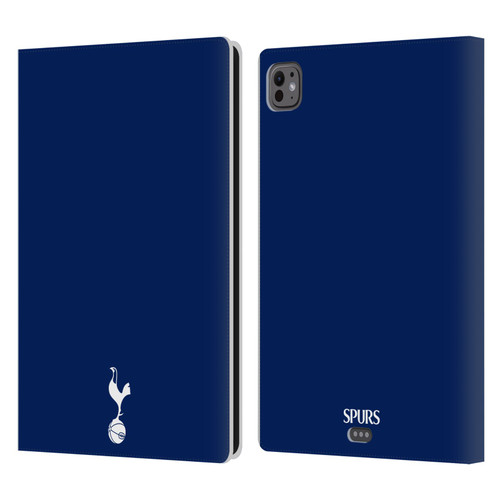 Tottenham Hotspur F.C. Badge Small Cockerel Leather Book Wallet Case Cover For Apple iPad Pro 11 M4 2024