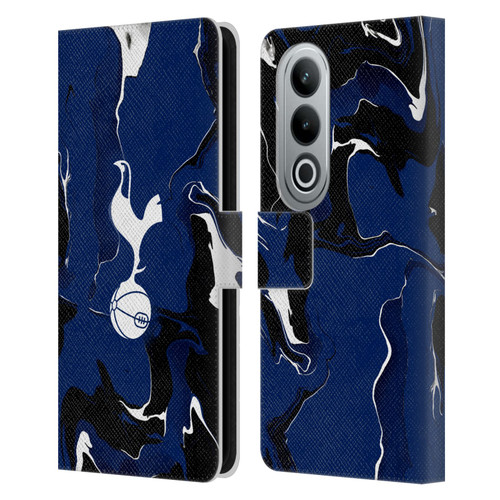 Tottenham Hotspur F.C. Badge Marble Leather Book Wallet Case Cover For OPPO OnePlus Ace 3V 5G