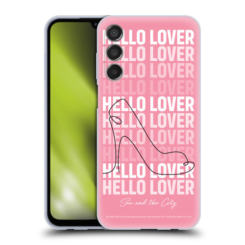 Sex and The City: Television Series Characters Hello Lover Carrie Soft Gel Case for Samsung Galaxy M15/F15 5G