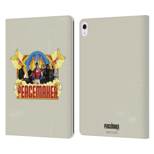 Peacemaker: Television Series Graphics Group Leather Book Wallet Case Cover For Apple iPad Air 13 2024