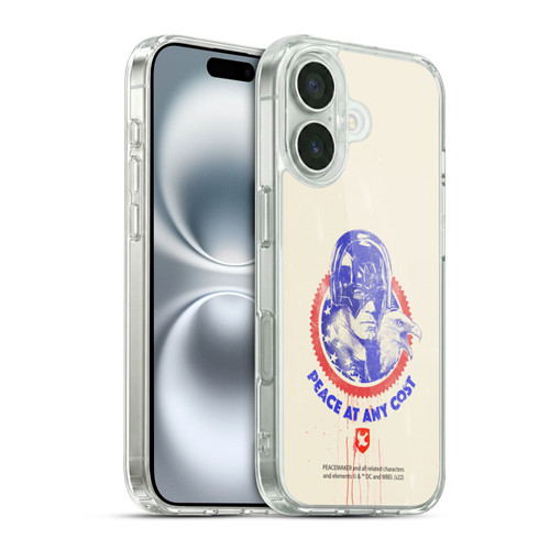 Peacemaker: Television Series Graphics Christopher Smith & Eagly Soft Gel Case for Apple iPhone 16 & MagSafe