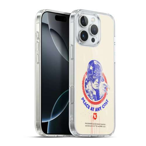 Peacemaker: Television Series Graphics Christopher Smith & Eagly Soft Gel Case for Apple iPhone 16 Pro Max & MagSafe