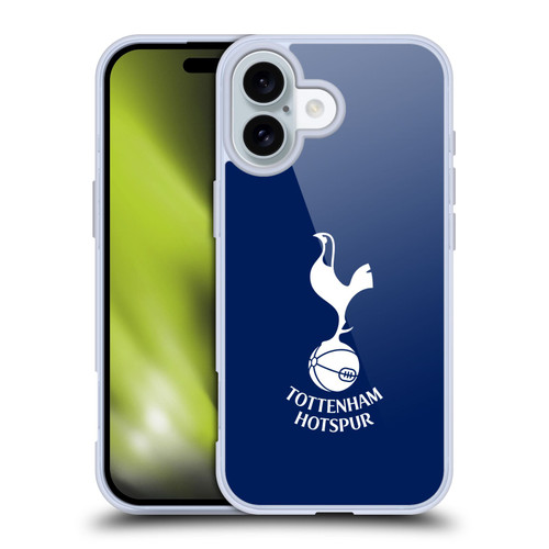 Tottenham Hotspur F.C. Badge Cockerel Soft Gel Case for Apple iPhone 16