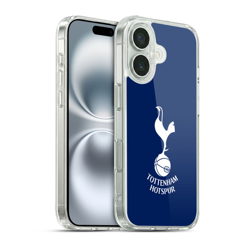 Tottenham Hotspur F.C. Badge Cockerel Soft Gel Case for Apple iPhone 16 & MagSafe