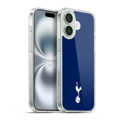 Tottenham Hotspur F.C. Badge Small Cockerel Soft Gel Case for Apple iPhone 16 Plus & MagSafe