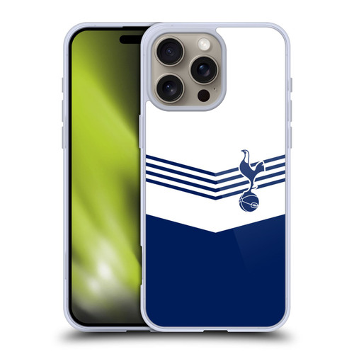 Tottenham Hotspur F.C. Badge 1978 Stripes Soft Gel Case for Apple iPhone 16 Pro Max
