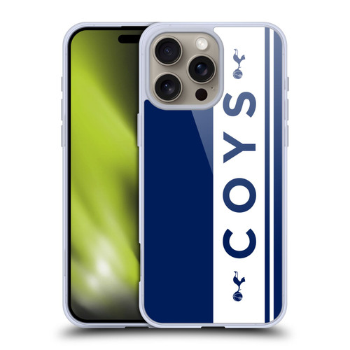 Tottenham Hotspur F.C. Badge COYS Soft Gel Case for Apple iPhone 16 Pro Max