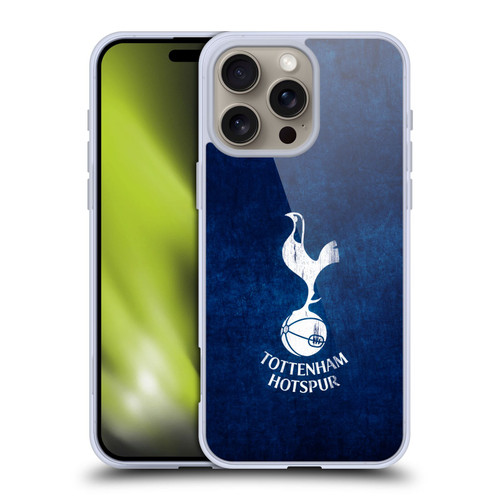 Tottenham Hotspur F.C. Badge Distressed Soft Gel Case for Apple iPhone 16 Pro Max