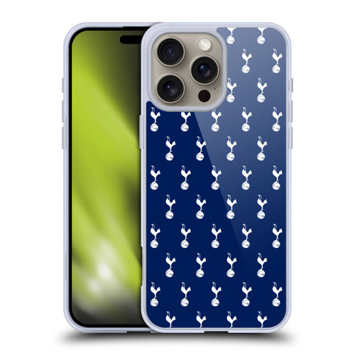 Tottenham Hotspur F.C. Badge Pattern Soft Gel Case for Apple iPhone 16 Pro Max & MagSafe