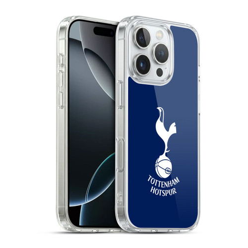 Tottenham Hotspur F.C. Badge Cockerel Soft Gel Case for Apple iPhone 16 Pro & MagSafe